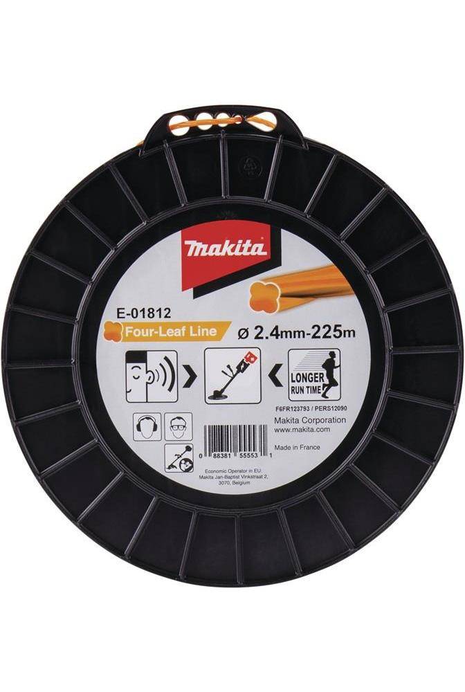 makita Mähfaden E-01812 Four Leaf D.2,4mm L.225m-0