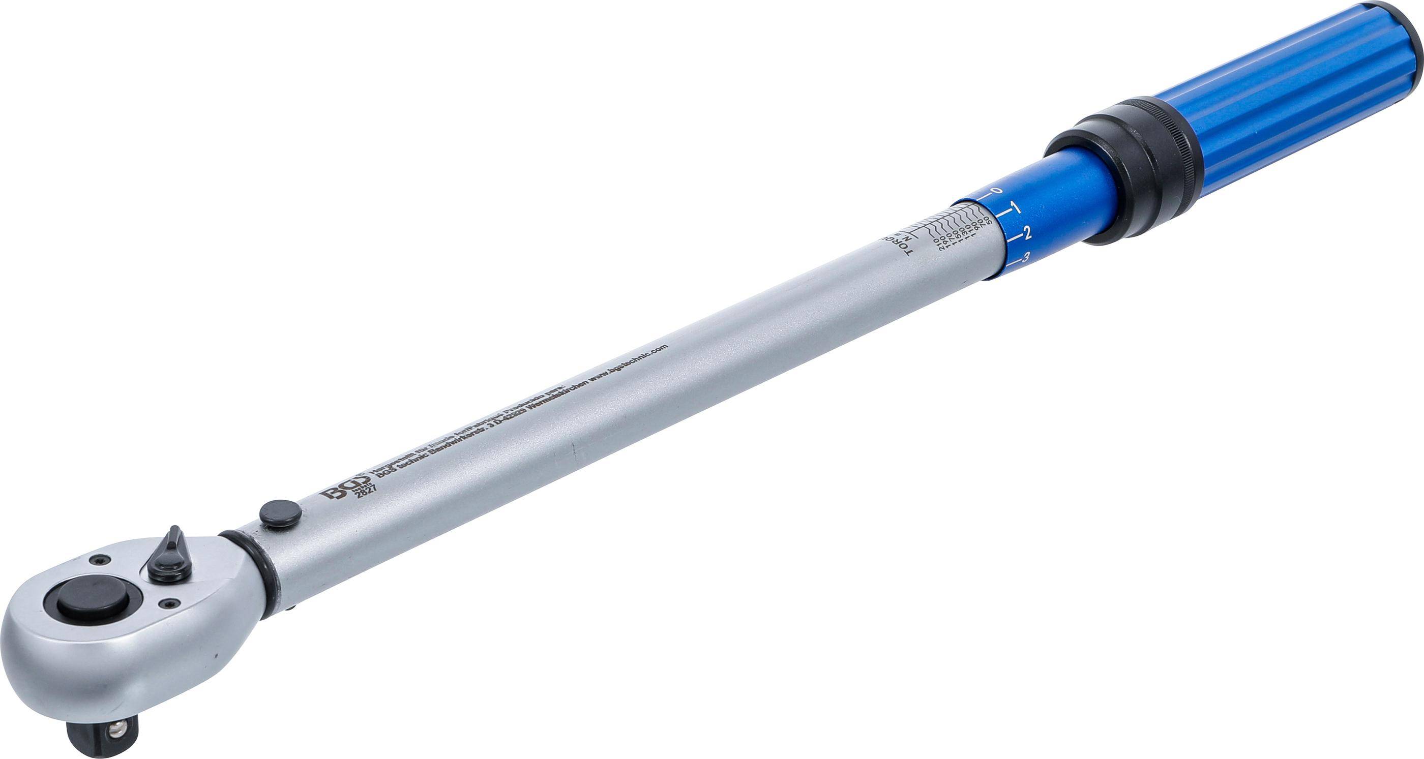 BGS technic Drehmomentschlüssel | Abtrieb Außenvierkant 12,5 mm