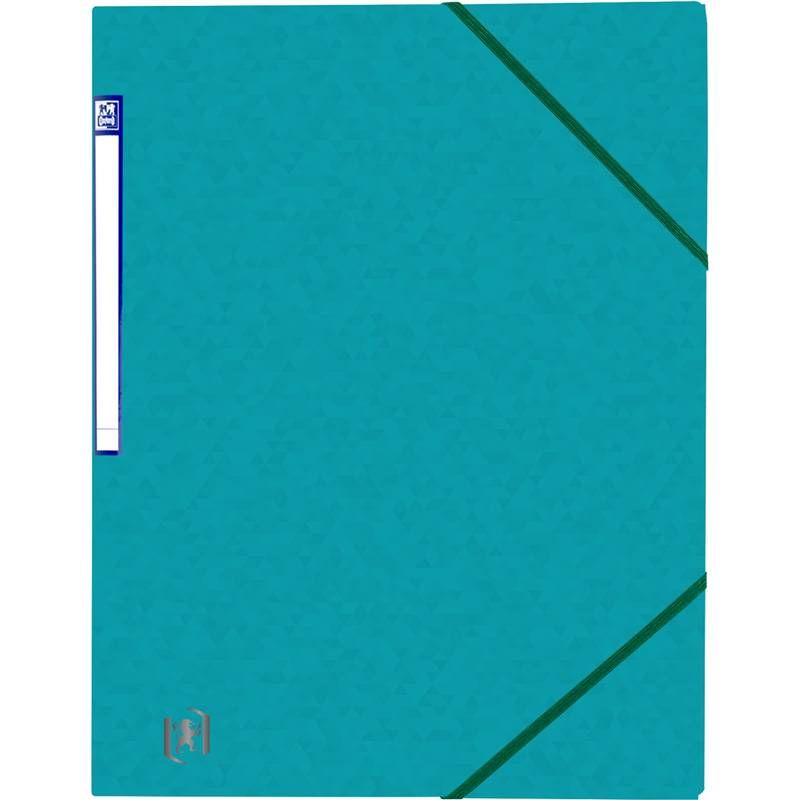 Oxford Eckspannermappe Top File+, DIN A4, aqua-0