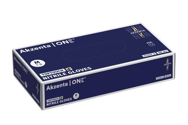 Akzenta Nitril Ultrasoft | Größe XL | Farbe Ice Blue | 10 Packungen