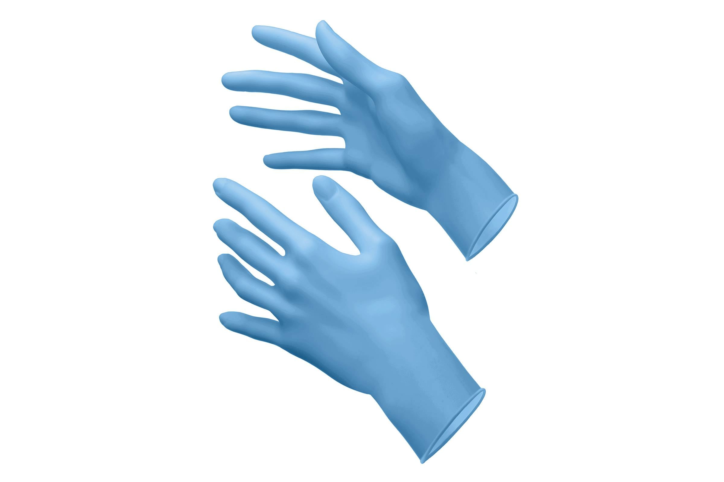 Akzenta Nitril Ultrasoft | Größe L | Farbe Ice Blue | 10 Packungen-1