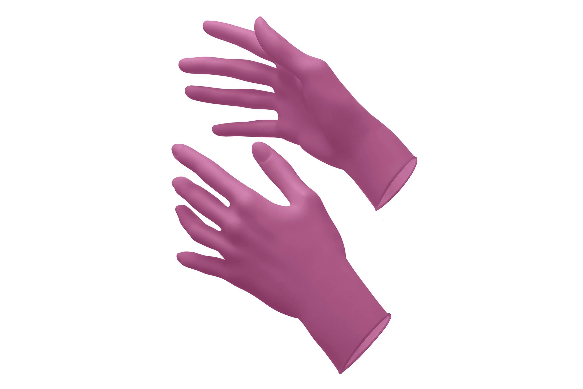 Akzenta Nitril Style | Größe M | Farbe Pink Horizon | 10 Packungen-1
