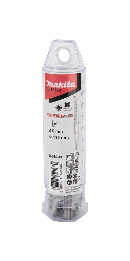 makita Hammerbohrer NEMESIS2 B-58796 D.5mm L.115mm SDS-Plus-1