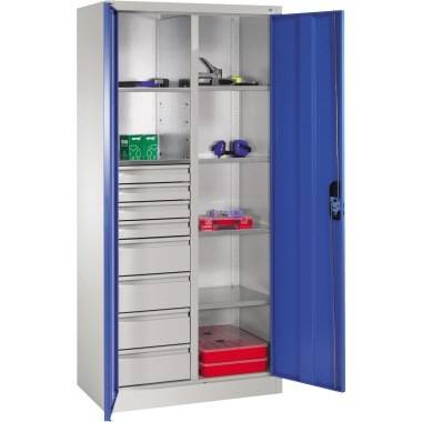 C + P Möbelsysteme Werkzeugschrank Maße: 930 x 1.950 x 500 mm (B x H-0