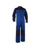 Zweifarbiger Overall mit Kniepolstertaschen, KORNBLAU/DUNKELBLAU, Gr. XS