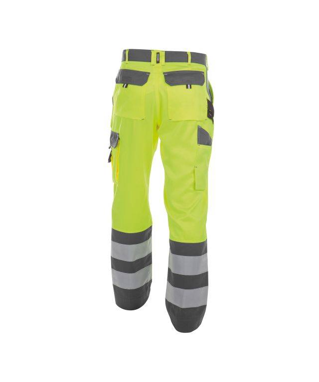 DASSY® Lancaster Warnschutzhose Neongelb/Zementgrau Gr. 53-1