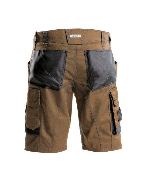 Arbeitsshorts, LEHMBRAUN/ANTHRAZITGRAU, Gr. 64-1