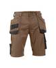 Arbeitsshorts mit Holstertaschen, LEHMBRAUN/ANTHRAZITGRAU, Gr. 44