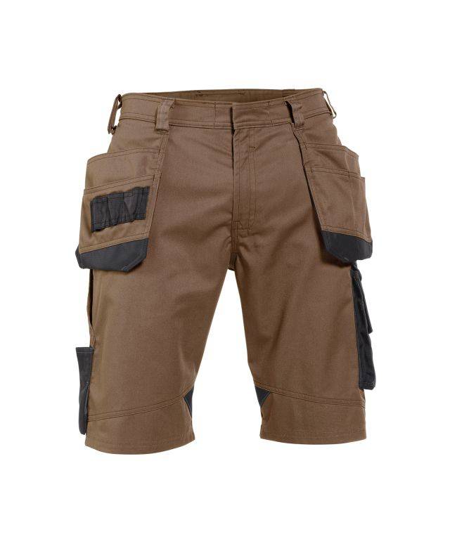 Arbeitsshorts mit Holstertaschen, LEHMBRAUN/ANTHRAZITGRAU, Gr. 54