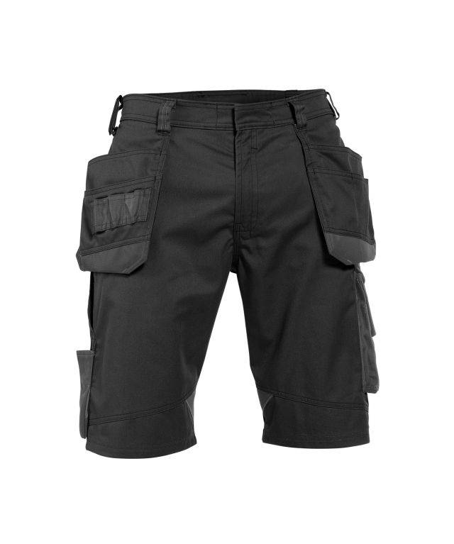 Arbeitsshorts mit Holstertaschen, SCHWARZ/ANTHRAZITGRAU, Gr. 53