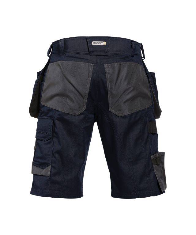 Arbeitsshorts mit Holstertaschen, NACHTBLAU/ANTHRAZITGRAU, Gr. 67-1