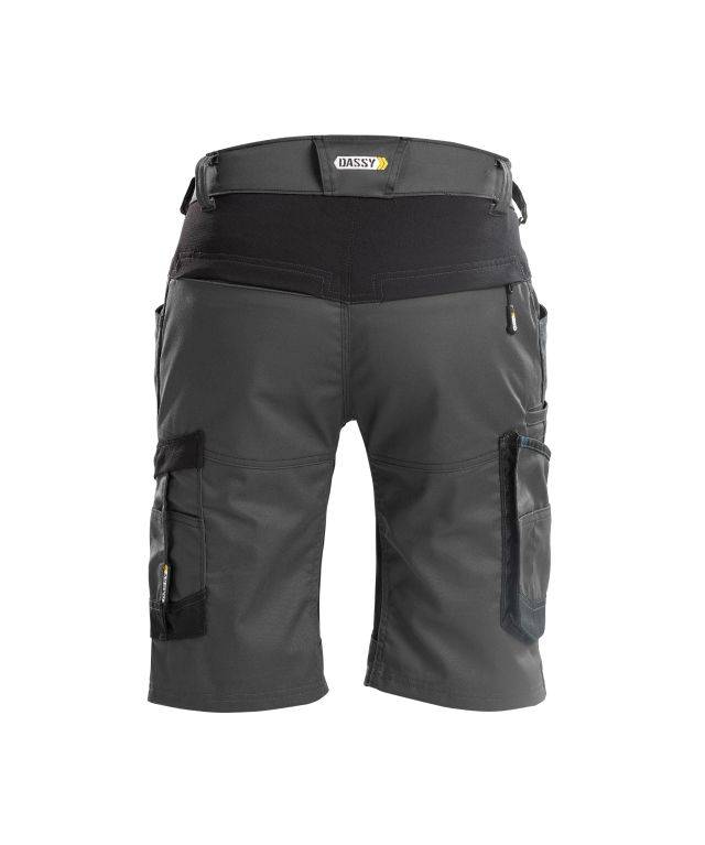 Arbeitsshorts mit Stretch, ANTHRAZITGRAU/SCHWARZ, Gr. 44-1