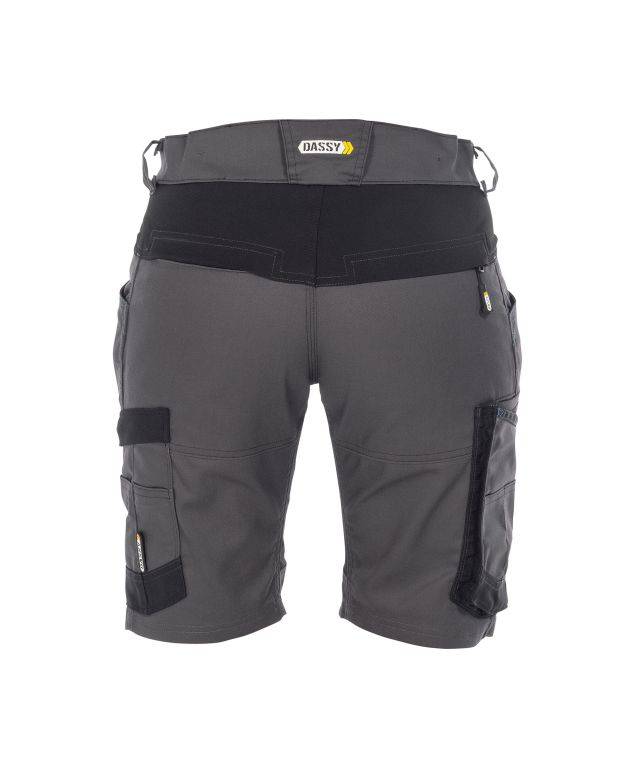 Arbeitsshorts mit Stretch für Damen, ANTHRAZITGRAU/SCHWARZ, Gr. 44-1