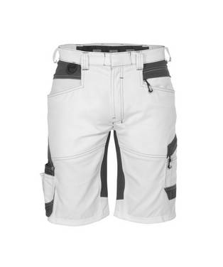 Malershorts mit Stretch, WEIß/ANTHRAZITGRAU, Gr. 56