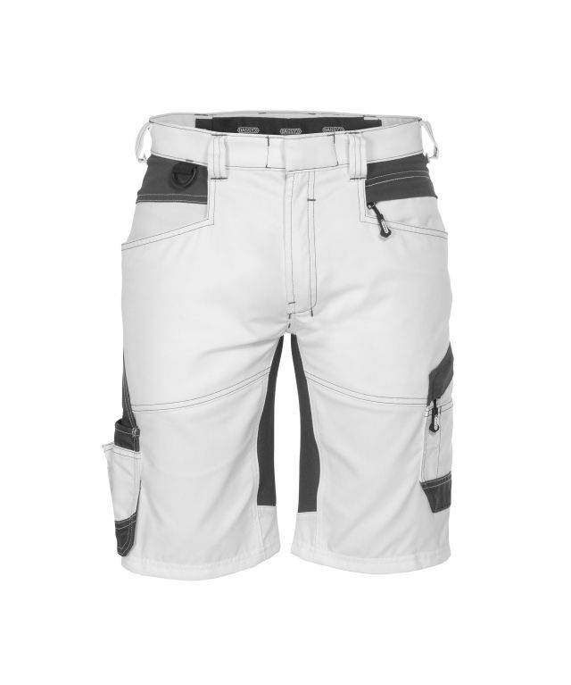 Malershorts mit Stretch, WEIß/ANTHRAZITGRAU, Gr. 54-0