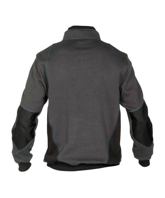 Sweatshirt, ANTHRAZITGRAU/SCHWARZ, Gr. 3XL-1