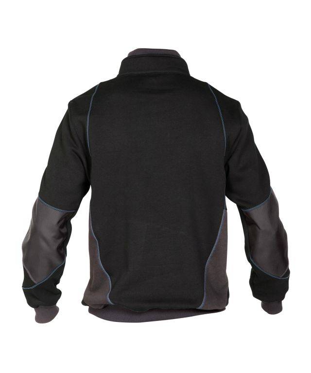 Sweatshirt, SCHWARZ/ANTHRAZITGRAU, Gr. S-1
