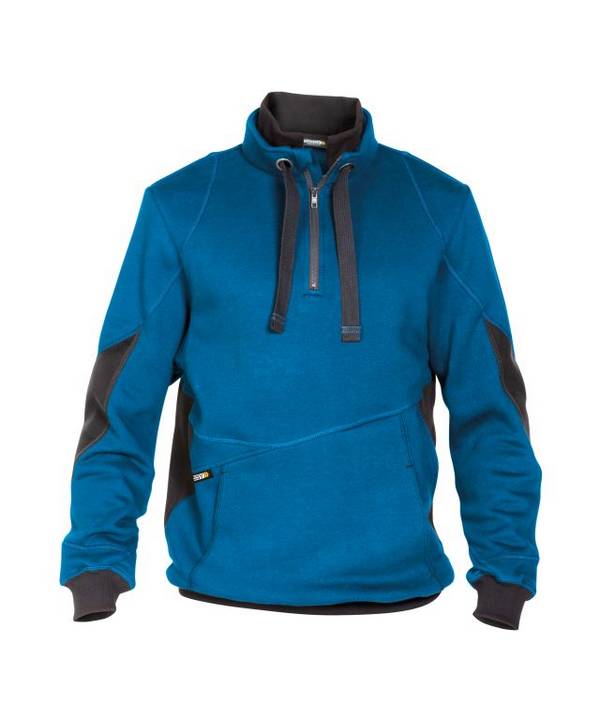 Sweatshirt, AZURBLAU/ANTHRAZITGRAU, Gr. XL
