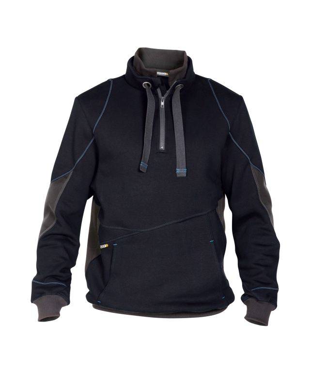 Sweatshirt, NACHTBLAU/ANTHRAZITGRAU, Gr. XS