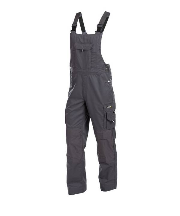 Arbeitslatzhose mit Kniepolstertaschen, ZEMENTGRAU, Gr. 46