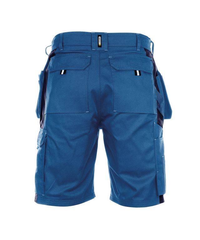 Zweifarbige Arbeitsshorts mit Holstertaschen, KORNBLAU/DUNKELBLAU, Gr. 46-1