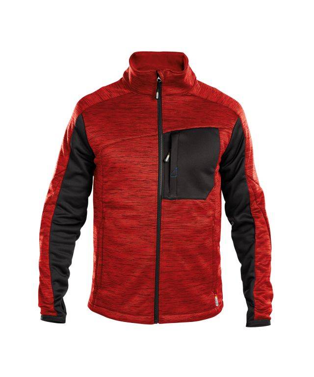 Midlayer-Jacke, ROT/SCHWARZ, Gr. XS-0