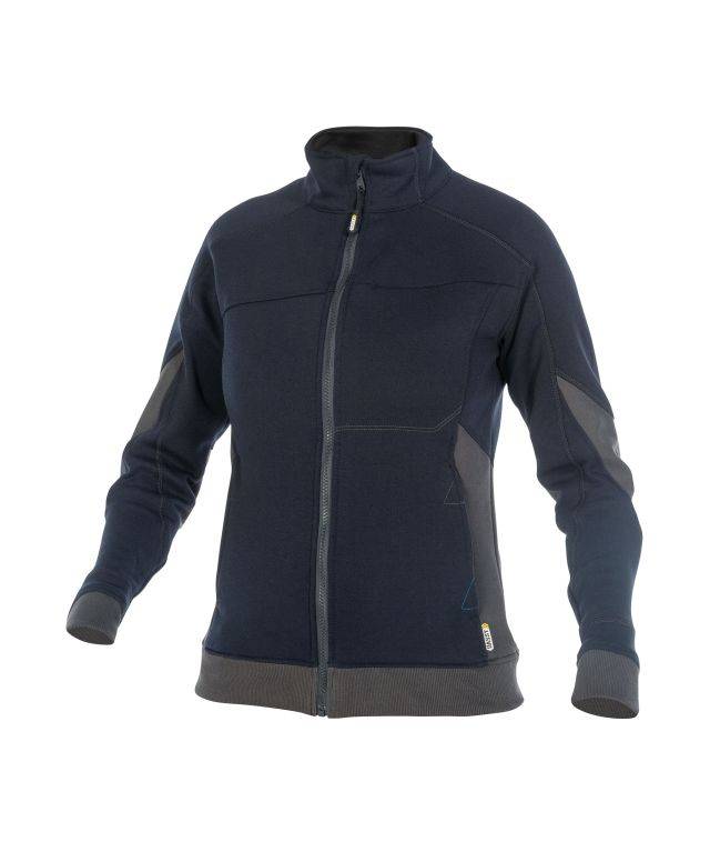 Sweatshirt für Damen, NACHTBLAU/ANTHRAZITGRAU, Gr. XS