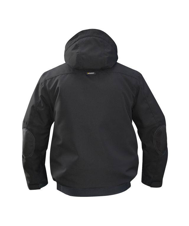 Canvas Winterjacke, SCHWARZ, Gr. XS-1