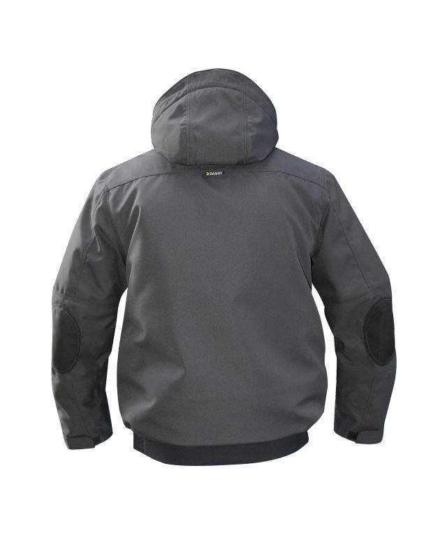 Canvas Winterjacke, ANTHRAZITGRAU/SCHWARZ, Gr. XL-1