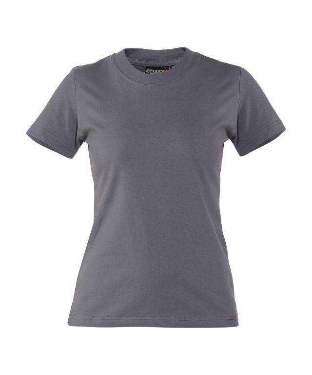T-shirt für Damen, ZEMENTGRAU, Gr. M-0