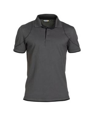 Poloshirt, ANTHRAZITGRAU/SCHWARZ, Gr. XS