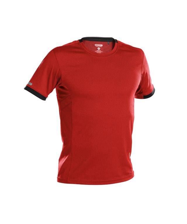 DASSY® Nexus T-shirt Rot/Schwarz Gr. L-0