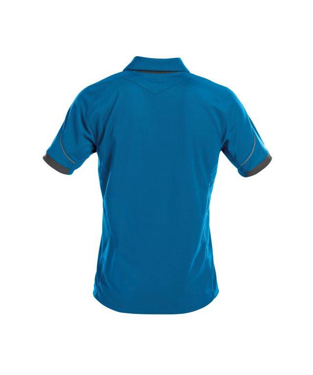 Poloshirt, AZURBLAU/ANTHRAZITGRAU, Gr. XL-1