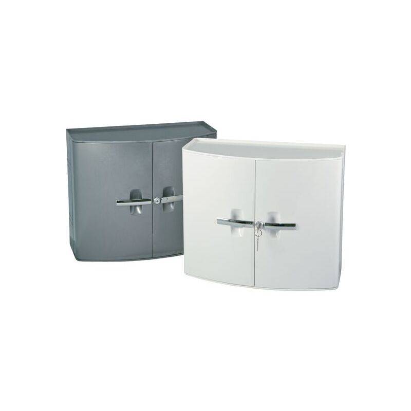 Leina Verbandschrank Sani Cab, ohne Inhalt, silber-0