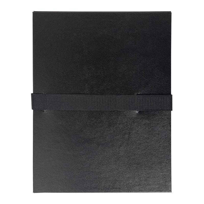 EXACOMPTA Dokumentenmappe mit Klettverschluss, schwarz-0