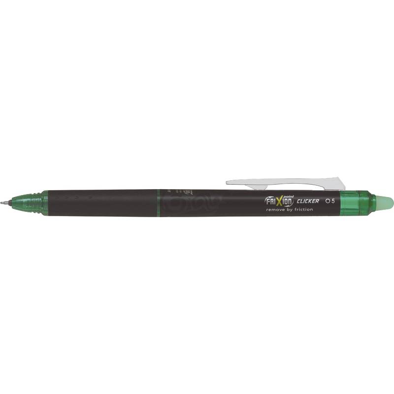 PILOT Tintenroller FRIXION POINT CLICKER, grün