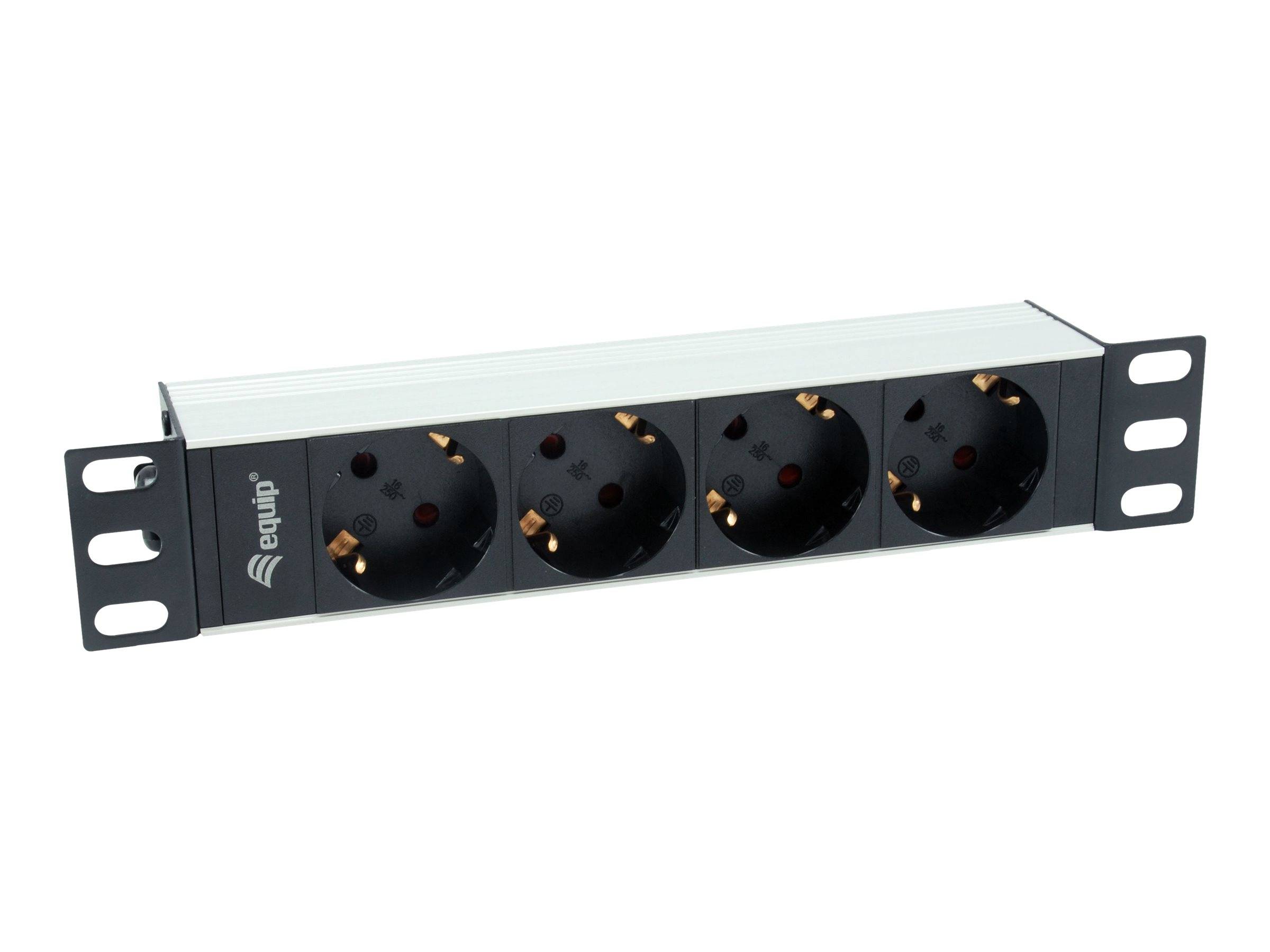 equip Pro - Stromverteilungseinheit (Rack - einbaufähig) - Wechselstrom 220-240 V - 3500 Watt - Eingabe, Eingang power C-0