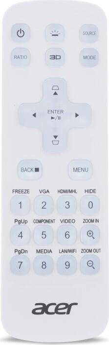 Acer Consumer - Universalfernbedienung - 25 Tasten-0