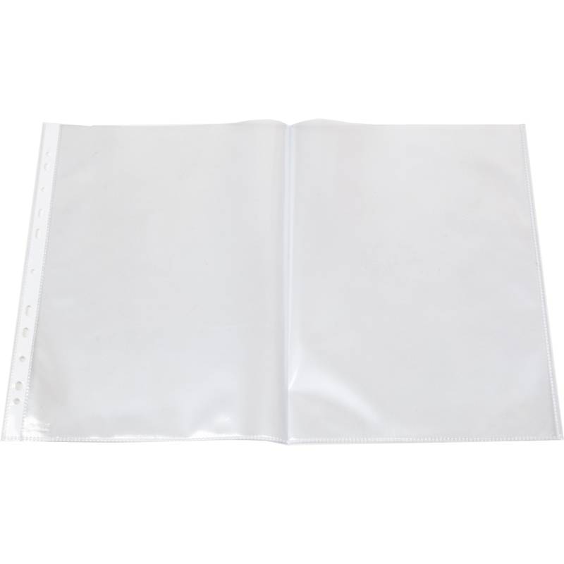 proOFFICE Prospekthülle, DIN A3 quer, PP-Folie, genarbt-0
