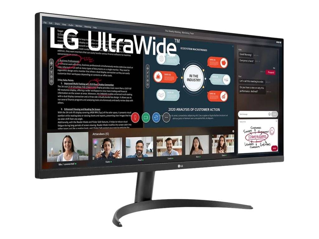 LG 34WP500-B - LED-Monitor - 86.7 cm (34") - 2560 x 1080 UWFHD @ 75 Hz-2