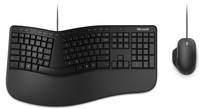 Microsoft Ergonomic Desktop - USB - QWERTZ - Schwarz - Maus enthalten2.0 A --0