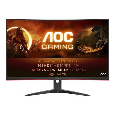 AOC Gaming C32G2AE/BK - LED-Monitor - gebogen - 80 cm (32