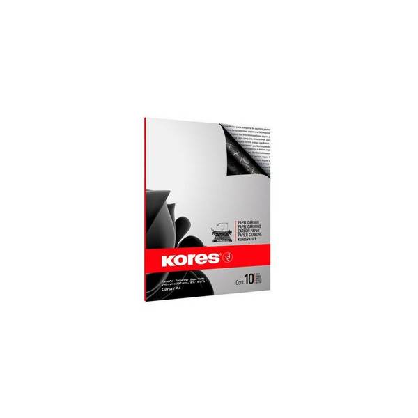Kores Kohlepapier, DIN A4, schwarz, 100 Blatt