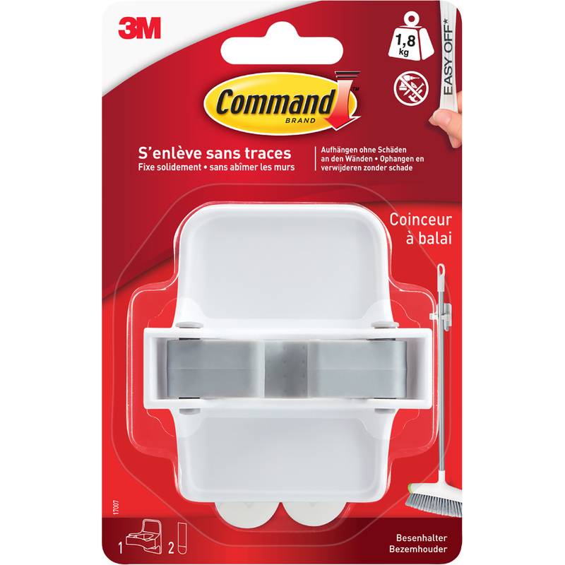3M Command Besenhalter für Stiele bis Durchmesser: 25 mm-0