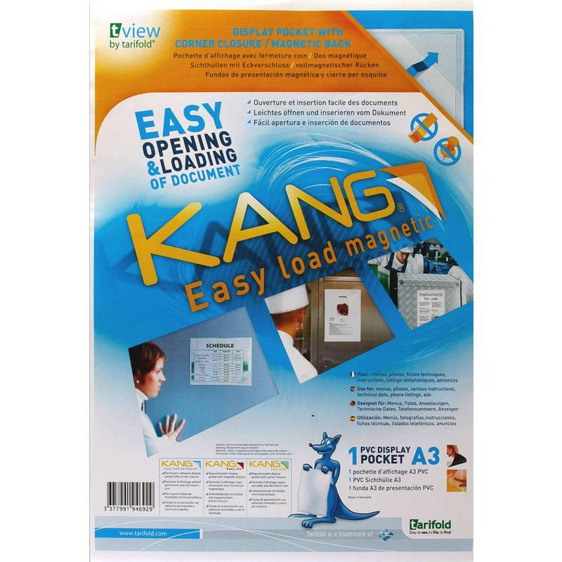 tarifold Magnet-Tasche KANG Easy load magnetic, DIN A3-0