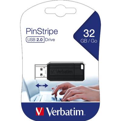 Verbatim USB-Stick Pin Stripe, 32 GB