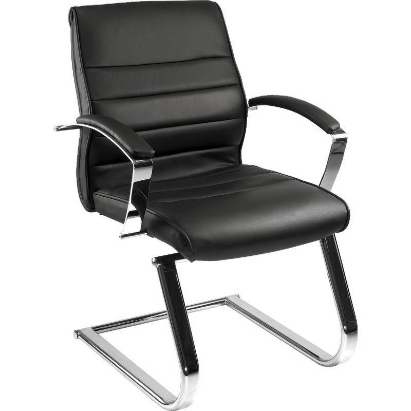 Topstar Leder-Freischwinger TD LUXE, schwarz