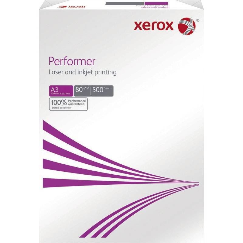 Xerox Kopierpapier Performer Papierformat: DIN A3 Grammatur: 80 g/m²-0
