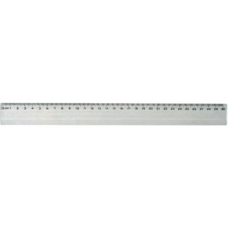 SAKOTA Lineal 30 cm Kunststoff transparent-0