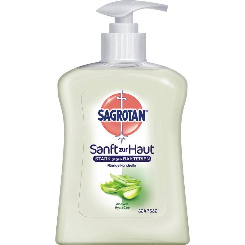 Sagrotan Flüssigseife im Pumpspender Aloe Vera, 250 ml-0